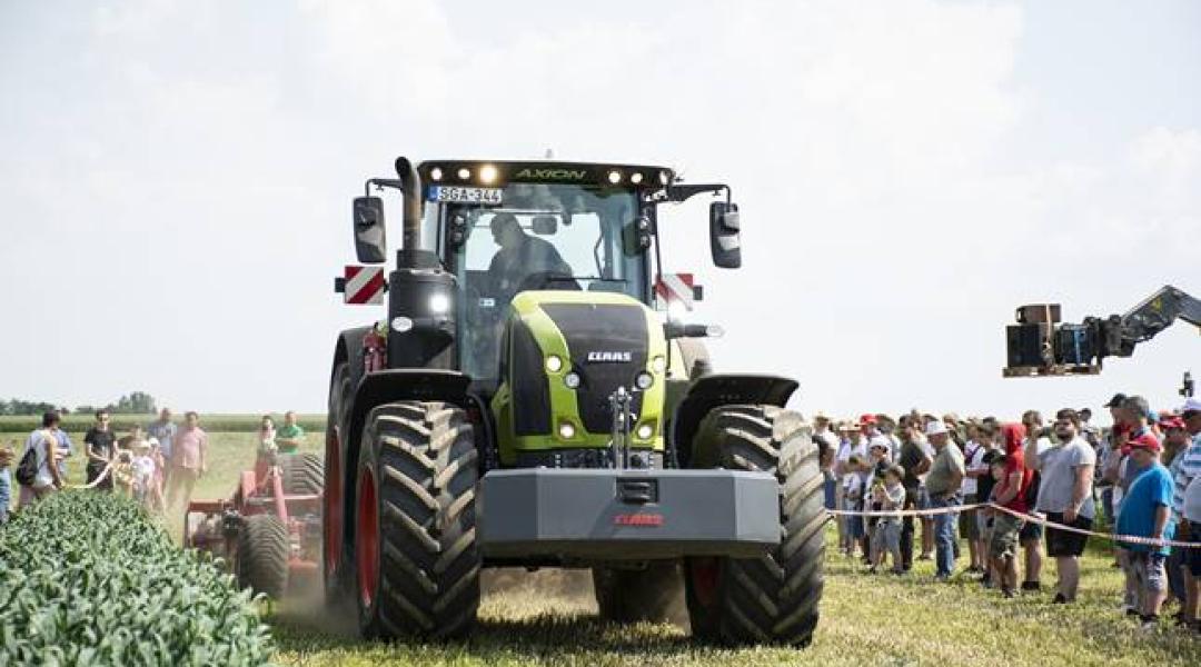 A NAK Szántóföldi Napok CLAAS, Fendt és HORSCH sztárjai