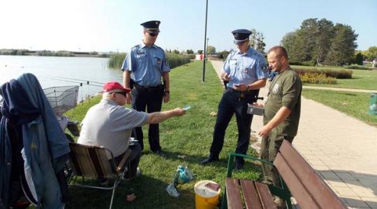 Fokozott ellenőrzést tartottak a Balatonon és a Velencei tavon