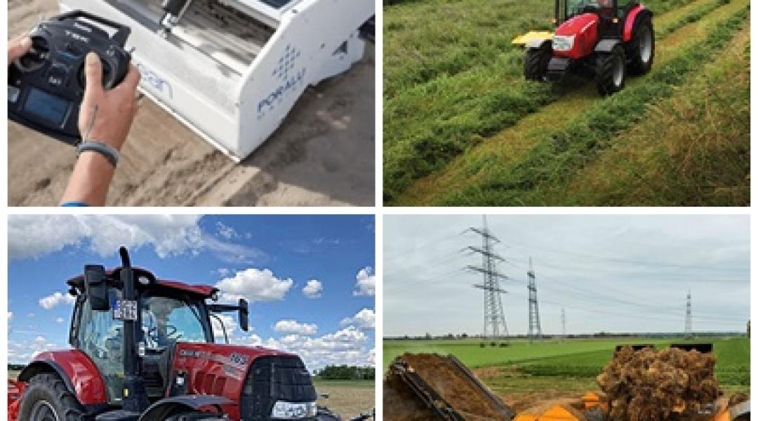 Aprítógép, mindenes traktor, önjáró robot és minden más, ami mozog