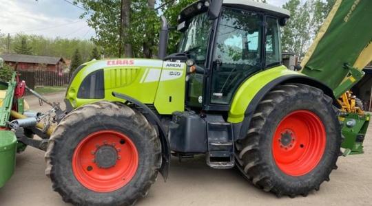 A traktor, ami használtan is Claas