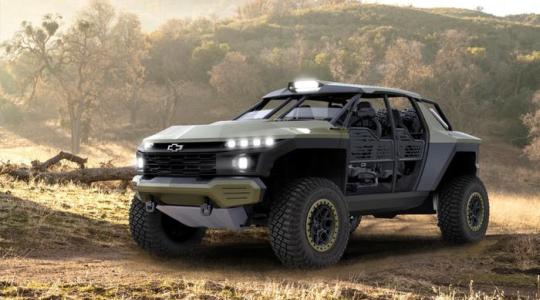 A Chevrolet kemény, terepes versenyautót tervezett 