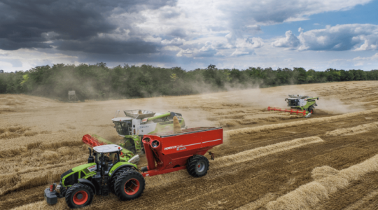 CLAAS kombájnok éles tesztje: most minden kiderül!