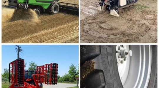 Új Deutz-Fahr kombájnok, robusztus talajmunkagépek, érkezik egy mini rakodógép