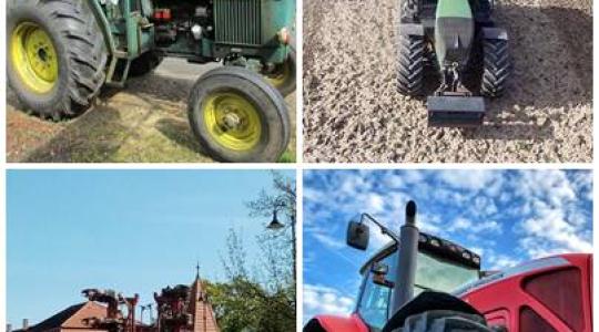 Automata szüretelőrobotok, újjászületett John Deere traktor, RTK-s robotpilóta-rendszer