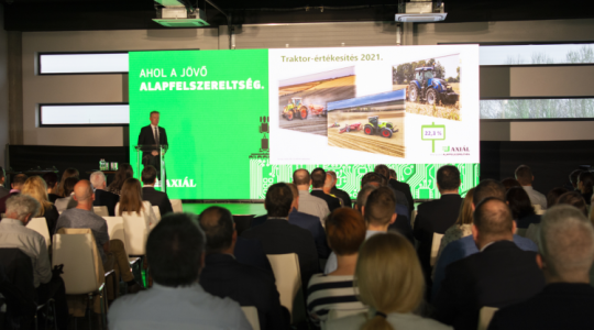 Milyen gépekből vették a legtöbbet a gazdák az AXIÁL kínálatából?