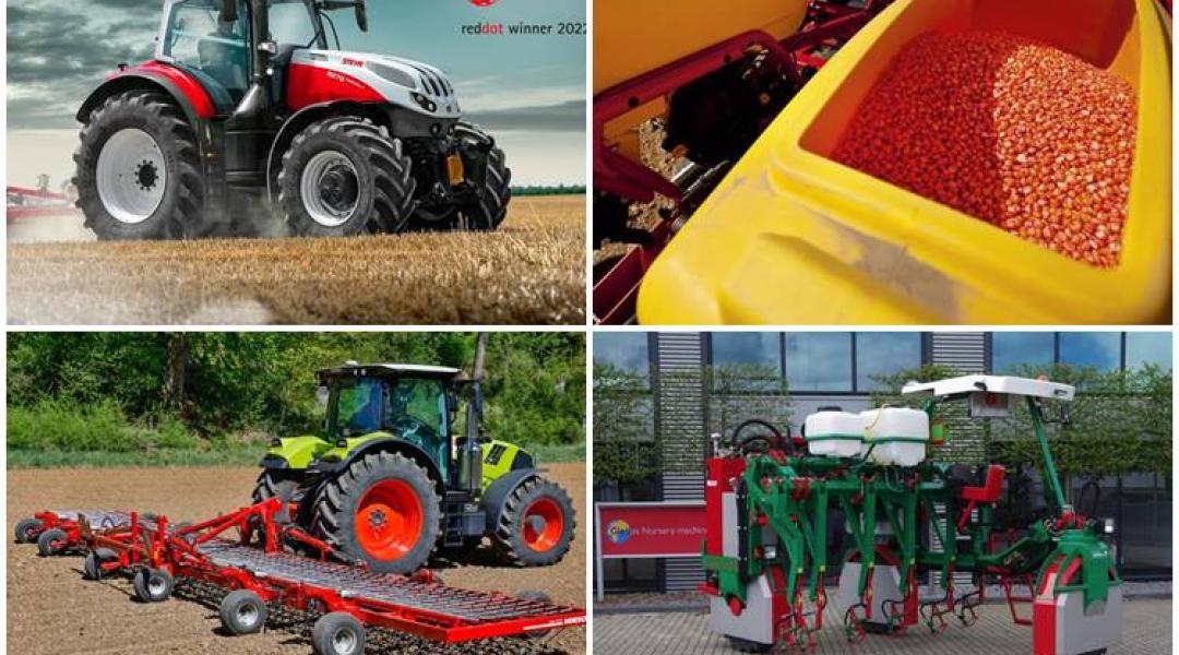 Merész megjelenésű Steyr traktor, egyedi tervezésű gyártmányok, új vetőgép érkezik