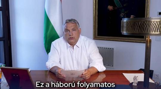 Háborús veszélyhelyzetet hirdetett ki Orbán Viktor