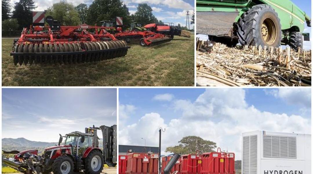 Új Massey-Ferguson eszközök, modern gumiabroncsok, rakodógép-újdonságok