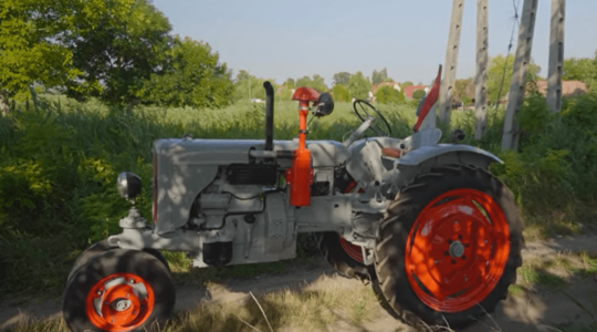 Magyar traktor, amiből egy maradt: az utolsó eredeti UD-28-at láthatod – VIDEÓ