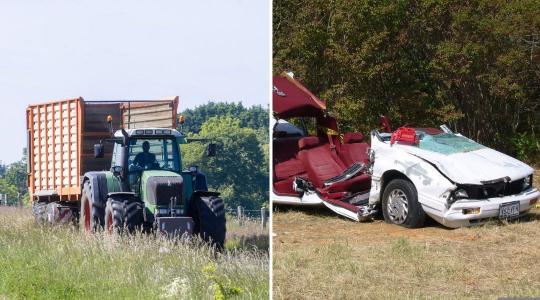 Drámai balesetet okozott a beállt traktoros, nem hiszel a szemednek