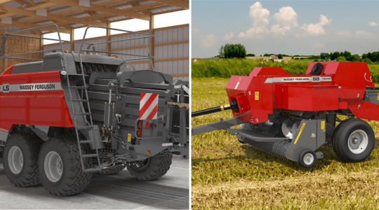 Itt aztán van választék: kockabálázók a Massey Fergusontól 