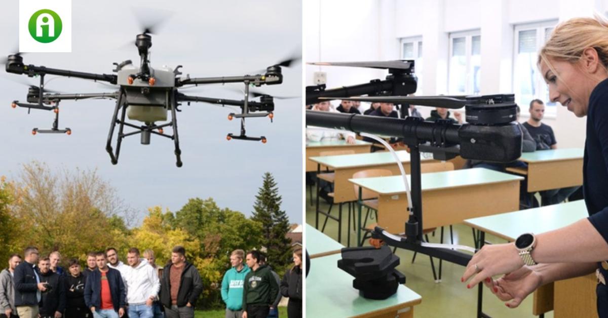 Elindult a Debreceni Egyetem növényvédelmi drónpilóta képzése