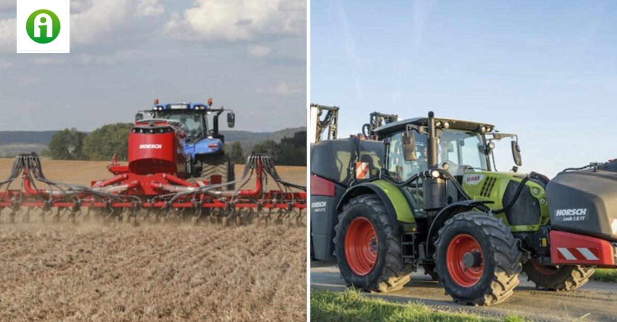 Horsch Sprinter új vetőgépek és Leeb FT fronttartály