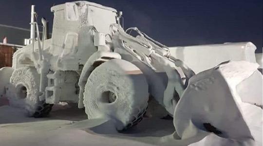 Elmaradt karácsony: Több méteres hó, -49 fok!