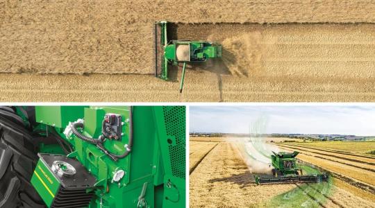 Íme egy hasznos újdonság a John Deere kombájnokban