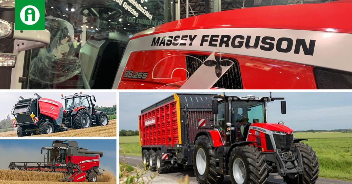 AGROmashEXPO: azonnal elérhető, készletes gépekkel  készül a Massey Ferguson