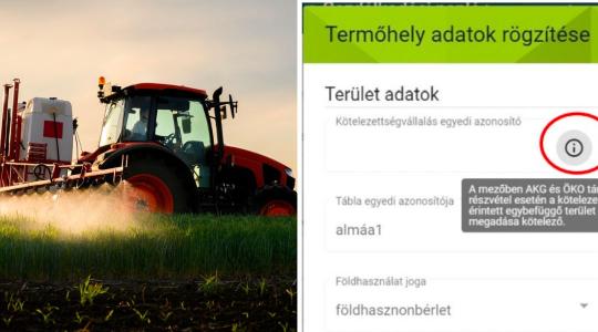 Van-e segítség az elektronikus permetezési napló kitöltéséhez? 