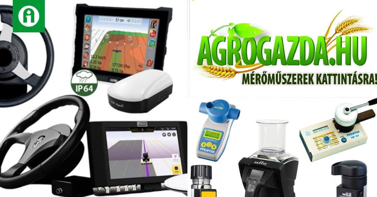 Robotpilóta, sorvezető, gabonaelemző és sok más termék, pár napig óriási AKCIÓBAN!