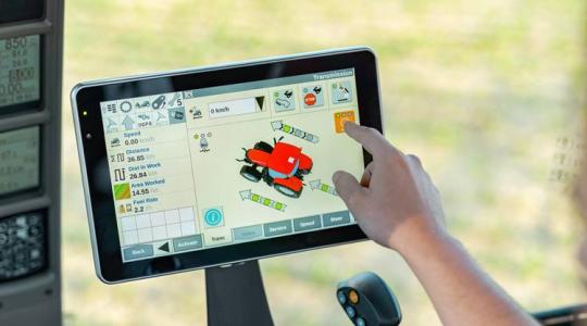 Case IH-újítás: új érintőképernyő a Puma 150-175 és Maxxum traktorokhoz