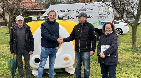 Családi gazdaságba került az Agroinform – Natur Agro nyereményjáték fődíja