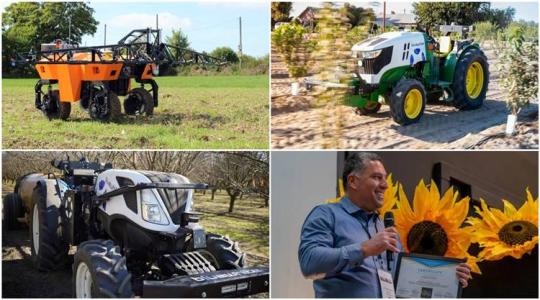 Ilyen egy nagydíjas autonóm traktor és egy különdíjas szántóföldi robot