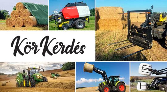 Akciós ajánlatokat gyűjtöttünk össze nektek! Bálázás, bálacsomagolás és -rakodás gépei Akciós ajánlatokat gyűjtöttünk össze nektek! Bálázás, bálacsomagolás és -rakodás gépei