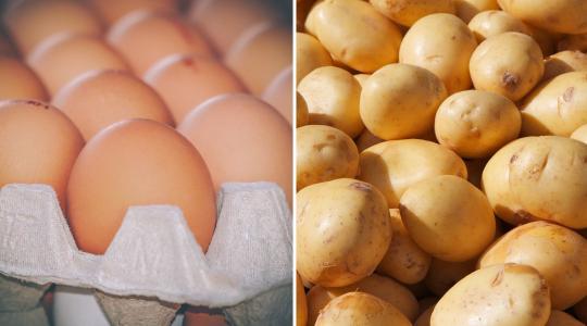 Tojás és burgonya: mától ezek a hatósági árak
