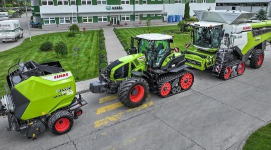 CLAAS újdonságok az AXIÁL nyári gépbemutatóin