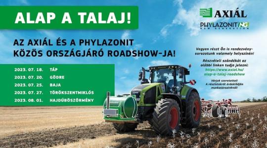 2023-ban is folytatódik az ALAP A TALAJ roadshow!