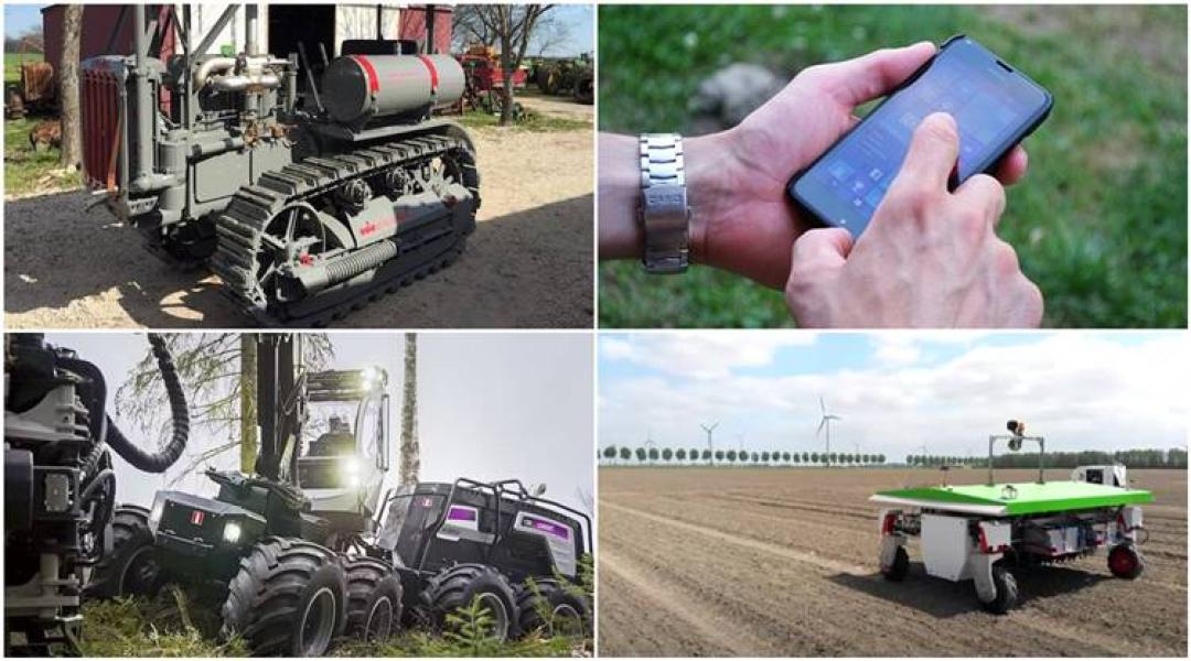 Új gyomlálórobot, 94 éves traktormatuzsálem, életmentő mobiltelefon-szolgáltatások