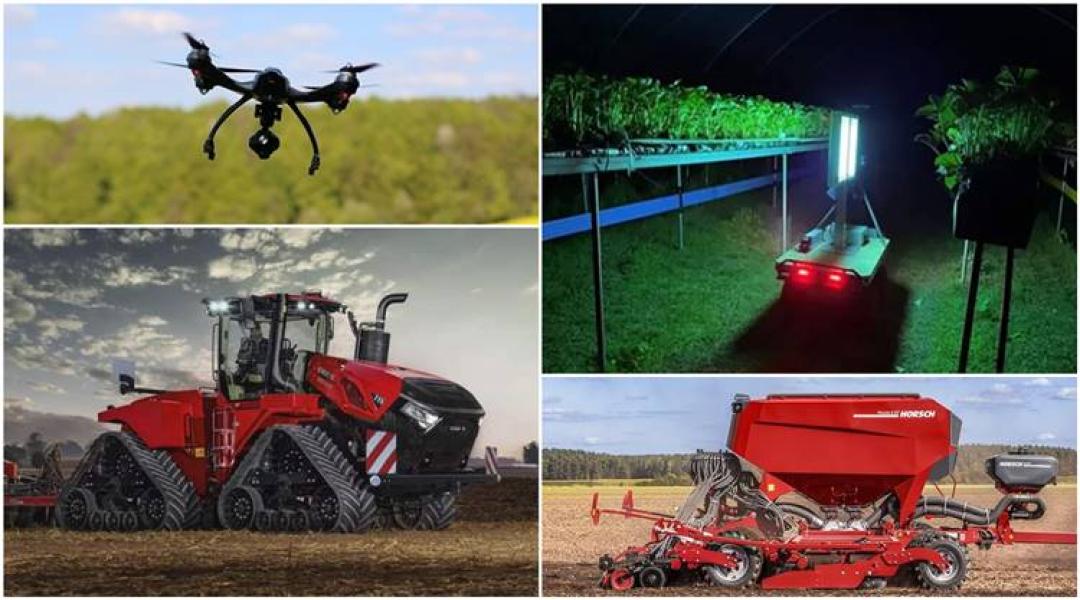 UV-fénnyel a lisztharmat ellen, egy hihetetlenül erős traktor debütálása, a jogellenes drónhasználat következményei