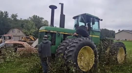 Beindul-e a nagypapa öreg John Deere-je?