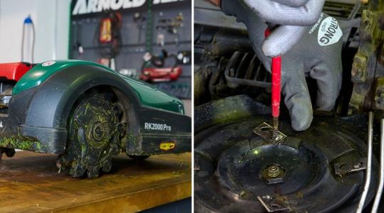 5 egyszerű lépés a robotfűnyírók téliesítéséhez