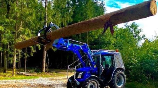 Itt az új erdészeti Solis traktor!