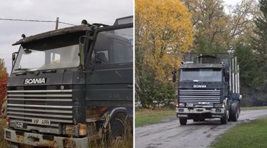 Új aksi, egy kis gázolaj, és több éves álmából ébred is a Scania