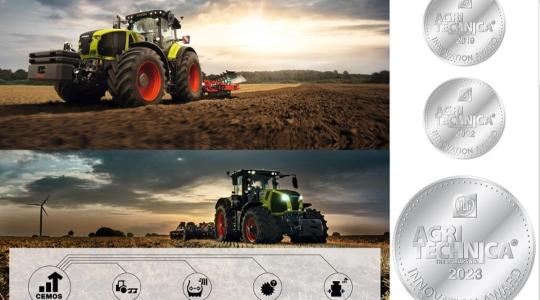 Két ezüst Agritechnica Innovációs Díj a CLAAS és a 3A részére