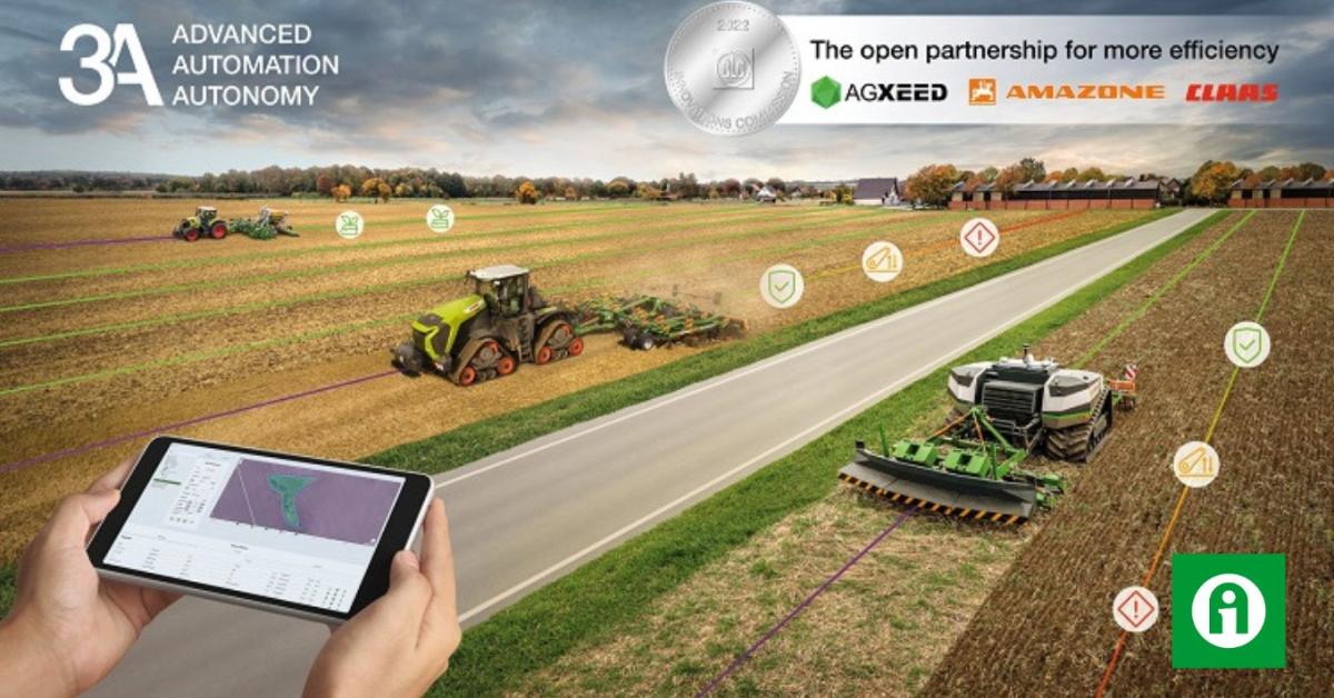 Két ezüst Agritechnica Innovációs Díj a CLAAS és a 3A részére Két ezüst Agritechnica Innovációs Díj a CLAAS és a 3A részére