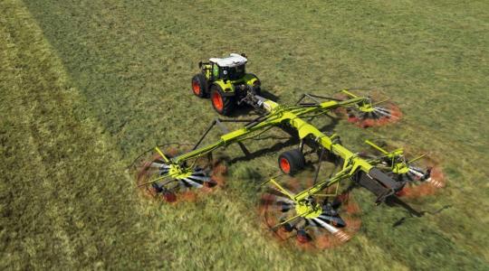 A CLAAS négyrotoros LINER rendképzői mostantól Section Control rendszerrel is kaphatóak