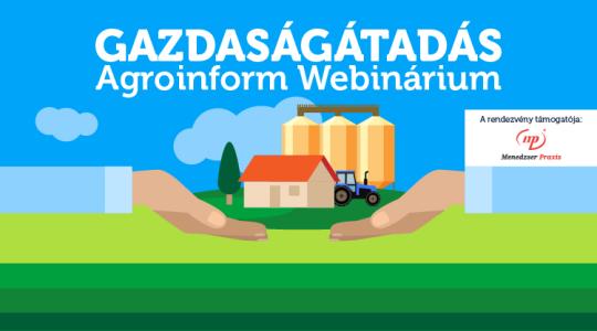 Családban marad? Gazdaságátadás az agráriumban – jelentkezz a webináriumra!