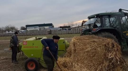 Így lesz a nagybálából kisbála
