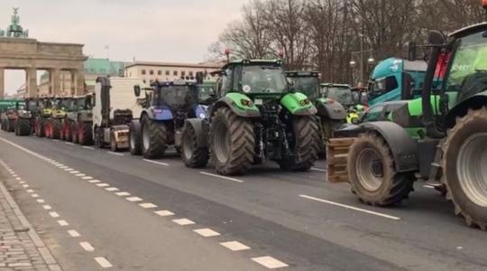 Egyelőre úgy tűnik, győznek a német gazdák, érdemes volt utcára vonulniuk