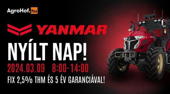 Yanmar traktor bemutató nyílt nap  Yanmar traktor bemutató nyílt nap