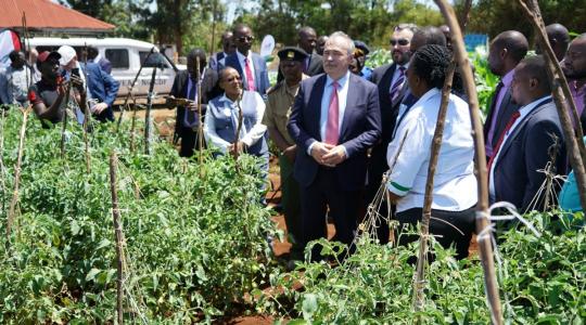 Átadták azt a kenyai mintafarmot, ami az agrártárca finanszírozásával valósult meg