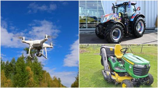 Különleges kiadású traktor, gépárverés és a drónok felhasználási lehetőségei