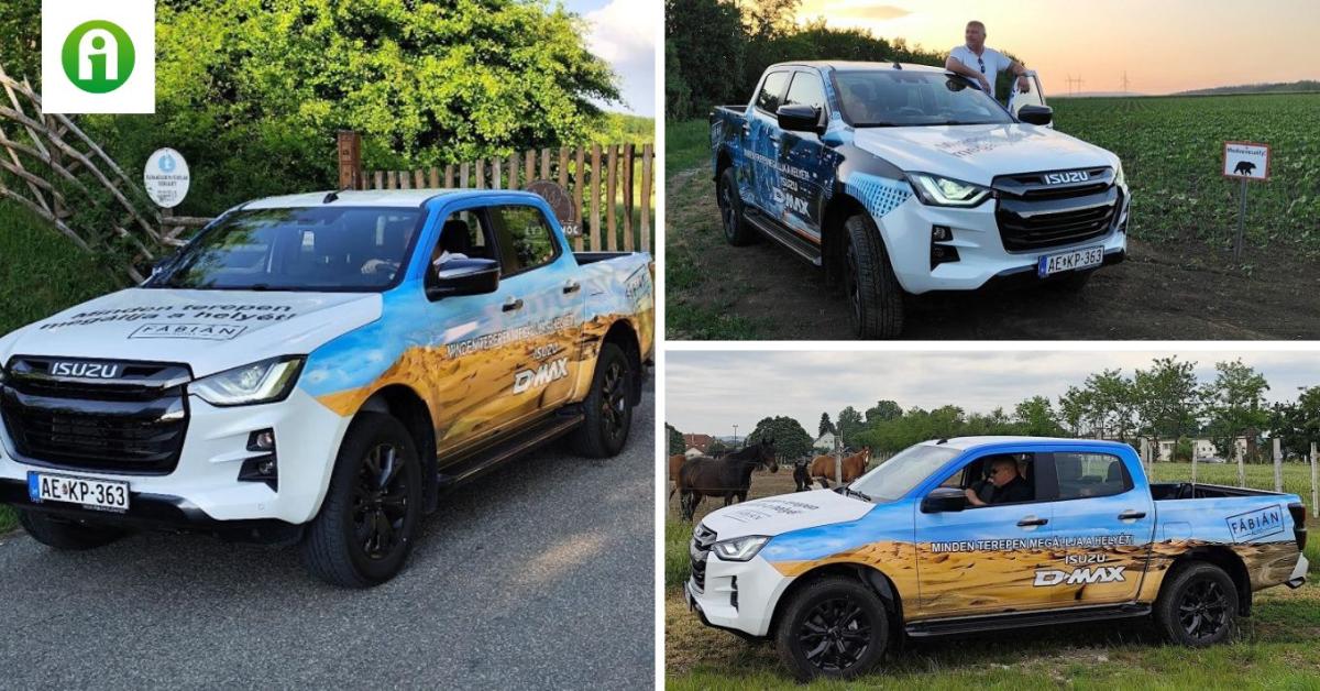Minden megtett kilométer hasznos – teszteltük az új ISUZU D-Max pick-upot Minden megtett kilométer hasznos – teszteltük az új ISUZU D-Max pick-upot