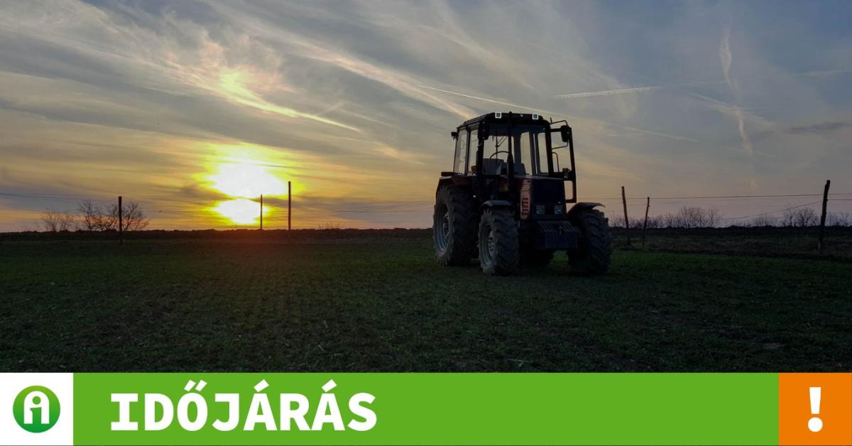 Időjárás: Gyenge hidegfront érkezik
