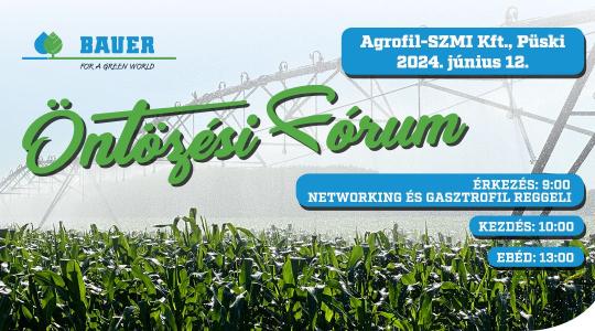 Bauer Öntözési Fórum – Püski