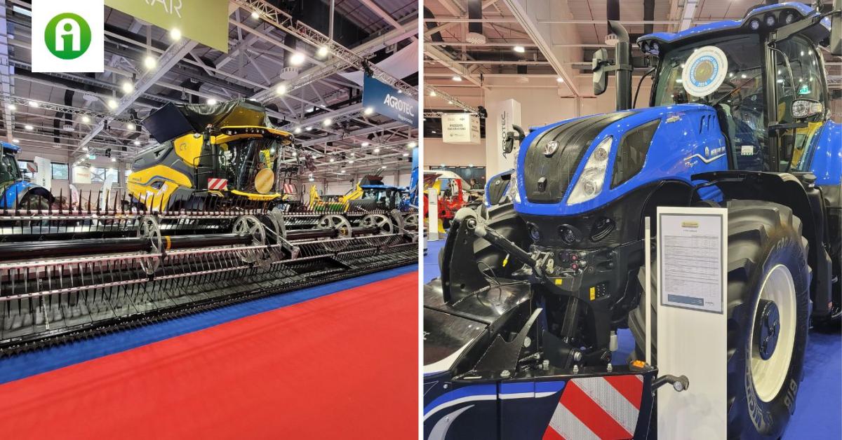 Testközelből mutatkozott be az új CR11 New Holland kombájn Testközelből mutatkozott be az új CR11 New Holland kombájn