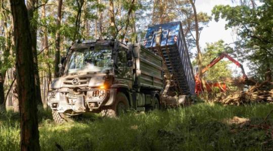 Új erdészeti modelleket mutatott be az Unimog