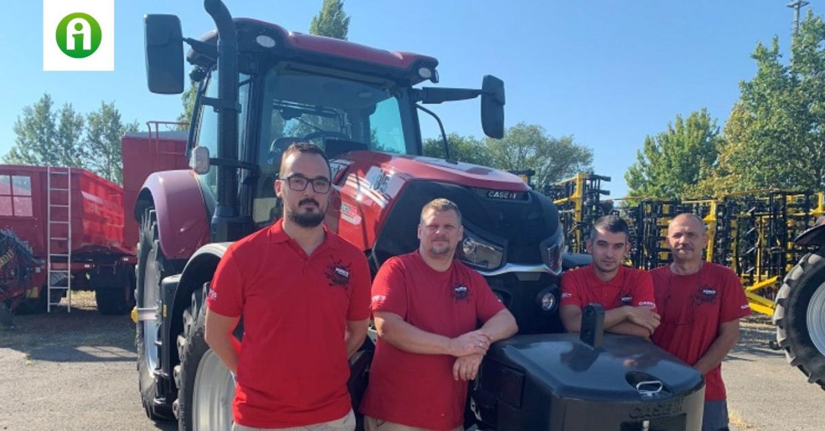 „Jó szervizesek csapatjátéka” – Case IH karbantartási titkok Békéscsabáról